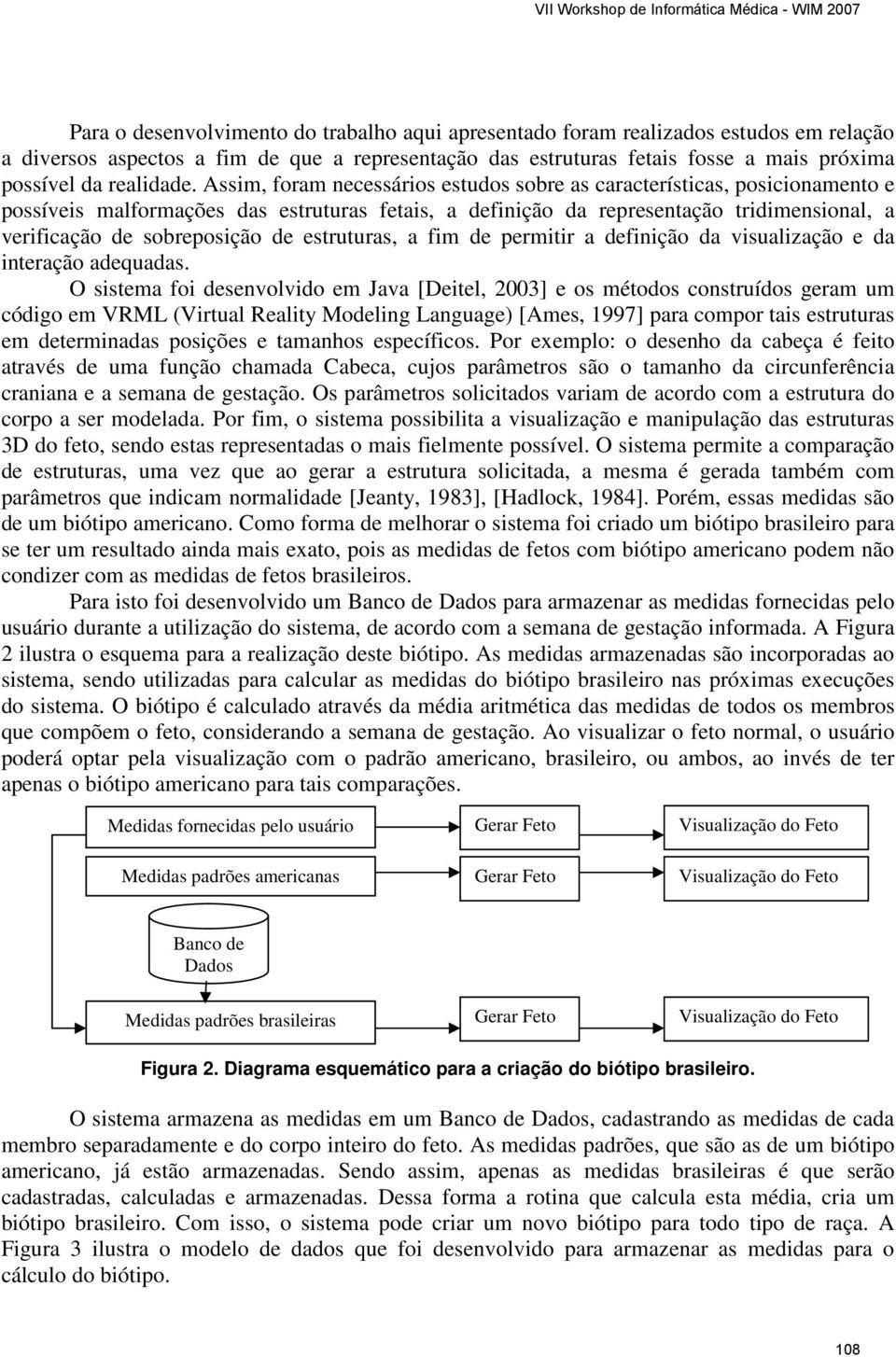 Assim, foram necessários estudos sobre as características, posicionamento e possíveis malformações das estruturas fetais, a definição da representação tridimensional, a verificação de sobreposição de