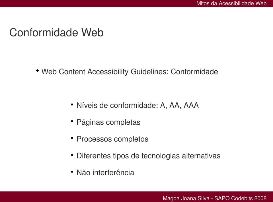 A, AA, AAA Páginas completas Processos completos