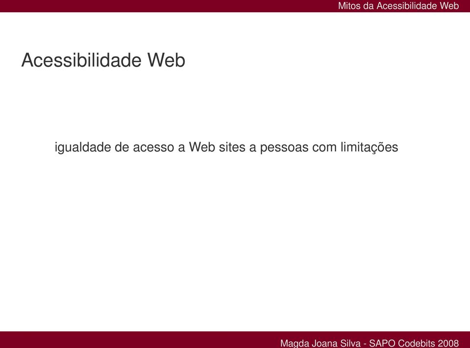 acesso a Web sites