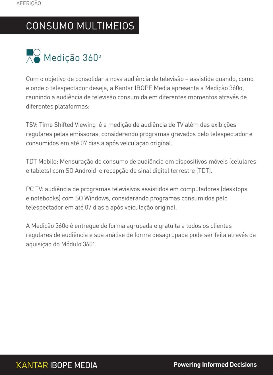 emissoras, considerando programas gravados pelo telespectador e consumidos em até 07 dias a após veiculação original.