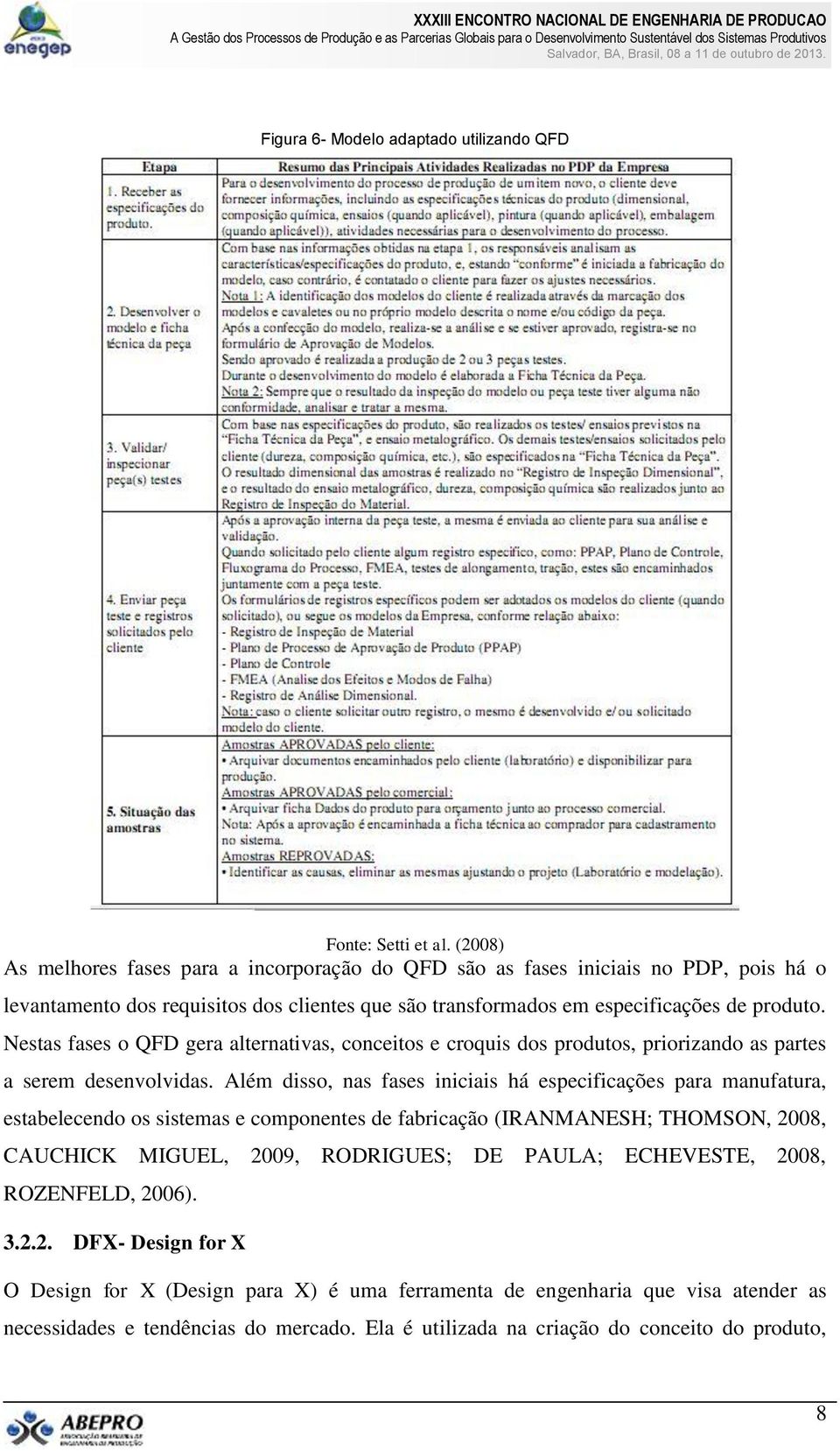 Nestas fases o QFD gera alternativas, conceitos e croquis dos produtos, priorizando as partes a serem desenvolvidas.