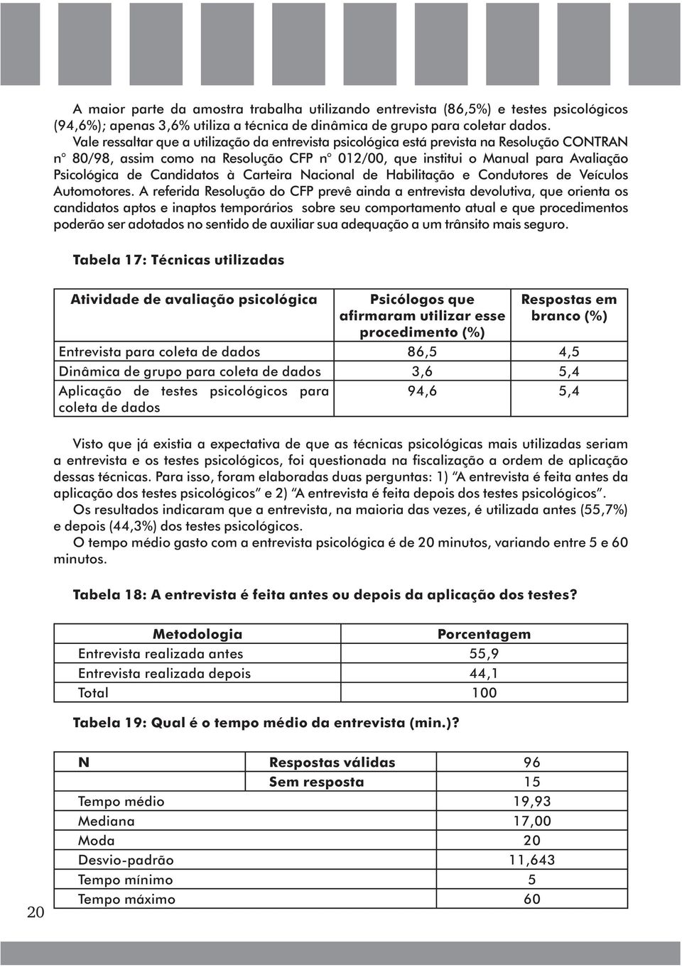 Candidatos à Carteira Nacional de Habilitação e Condutores de Veículos Automotores.