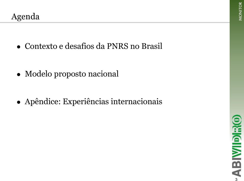 proposto nacional Apêndice: