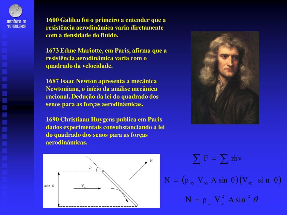 1687 Isaac Newton apresenta a mecânica Newtoniana, o início da análise mecânica racional.