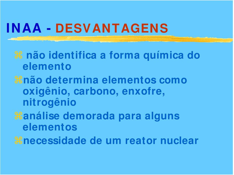 carbono, enxofre, nitrogênio análise demorada para