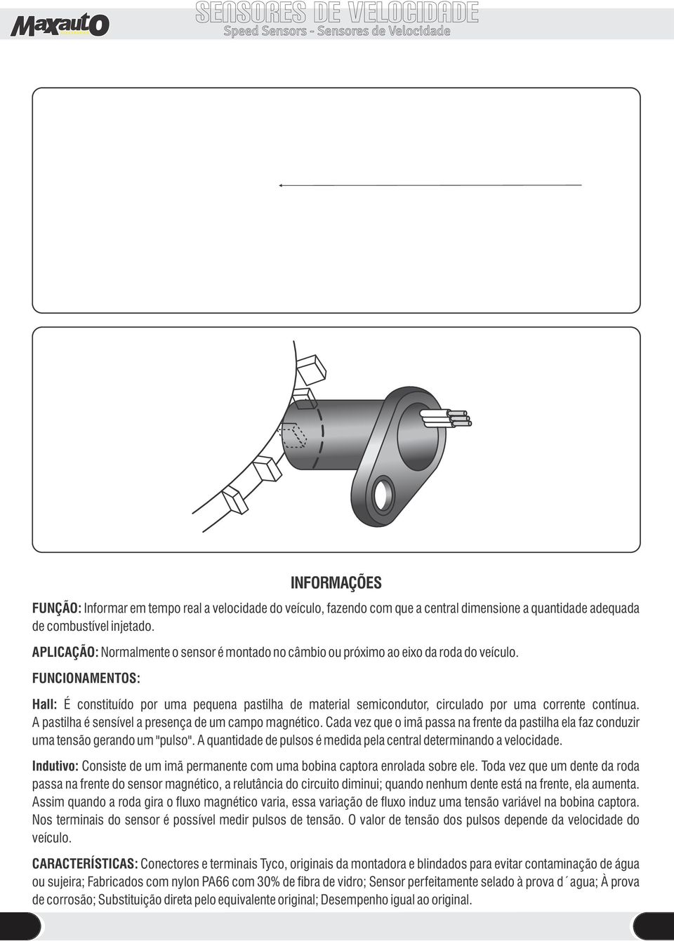 FUNCIONAMENTOS: : É constituído por uma pequena pastilha de material semicondutor, circulado por uma corrente contínua. A pastilha é sensível a presença de um campo magnético.