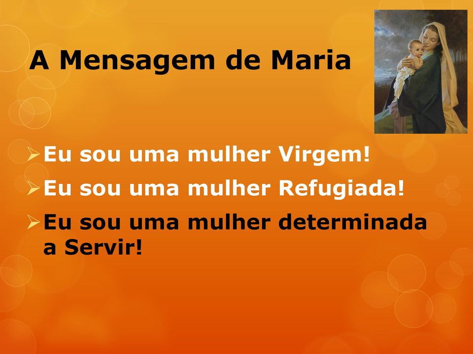 Ø Eu sou uma mulher Refugiada!