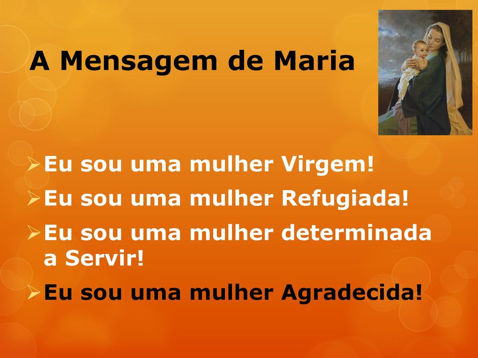 Ø Eu sou uma mulher Refugiada!