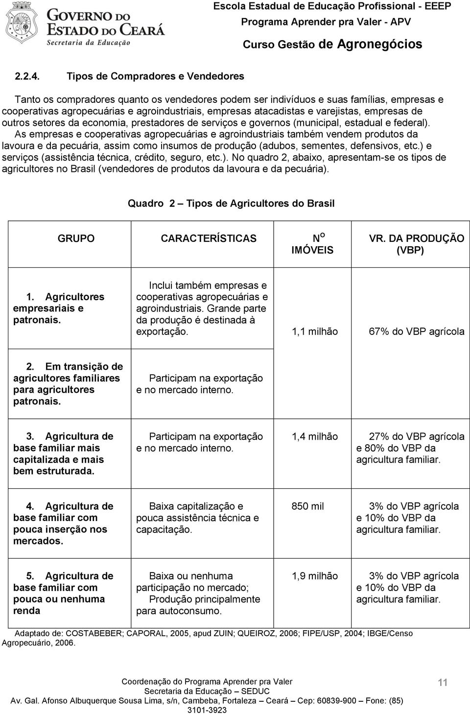 varejistas, empresas de outros setores da economia, prestadores de serviços e governos (municipal, estadual e federal).