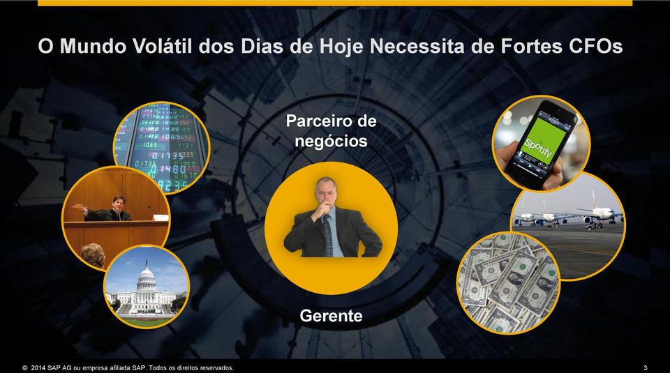 negócios CFO Gerente 2014 SAP AG ou