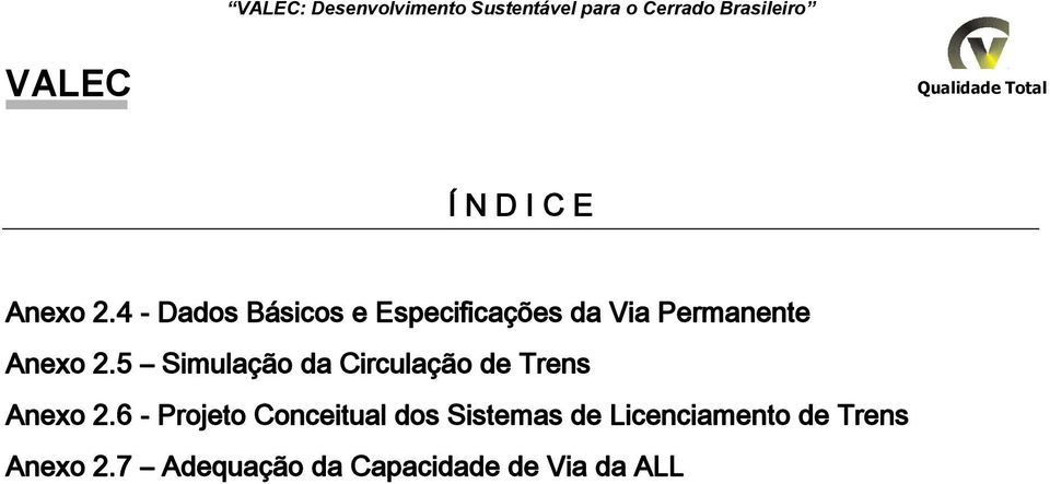 5 Simulação da Circulação de Trens Anexo 2.