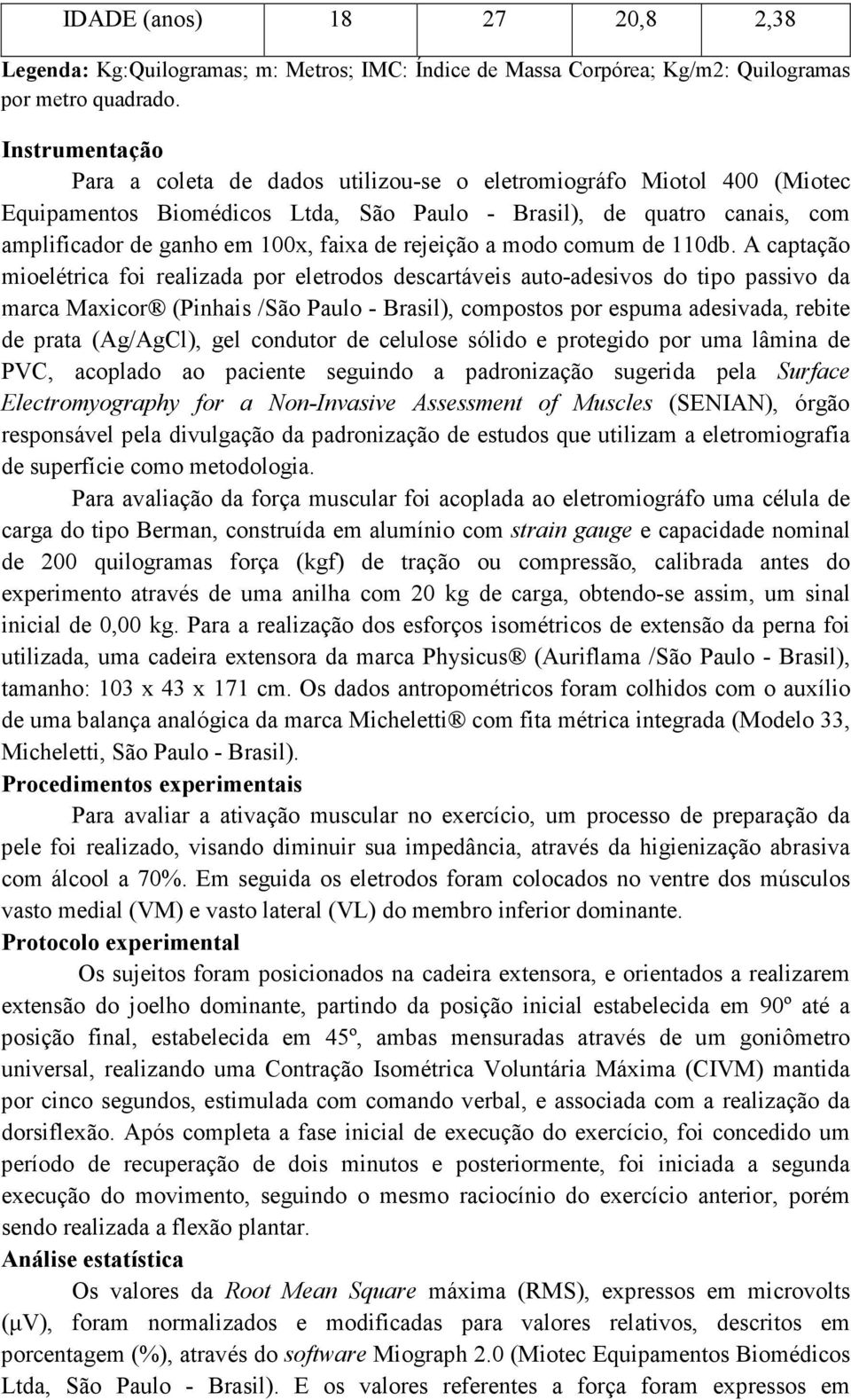 rejeição a modo comum de 110db.