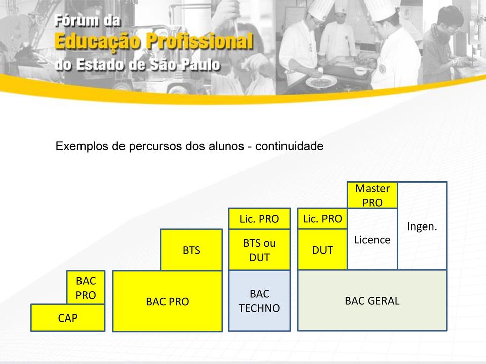 PRO BTS ou DUT Lic.