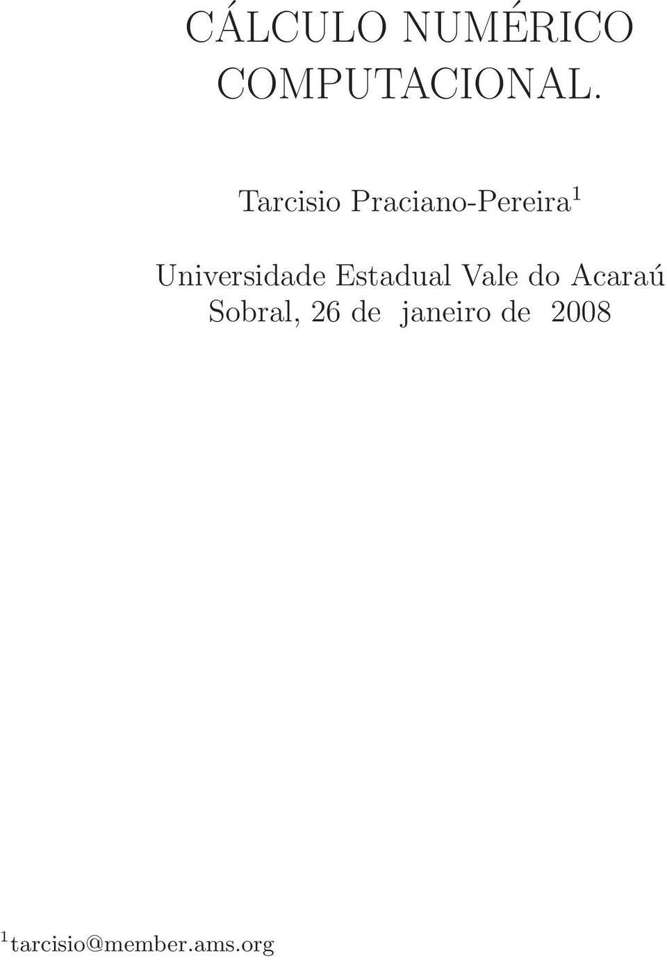 Universidade Estadual Vale do Acaraú