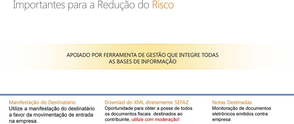 Downlad do XML diretamente SEFAZ Oportunidade para obter a posse de todos os documentos