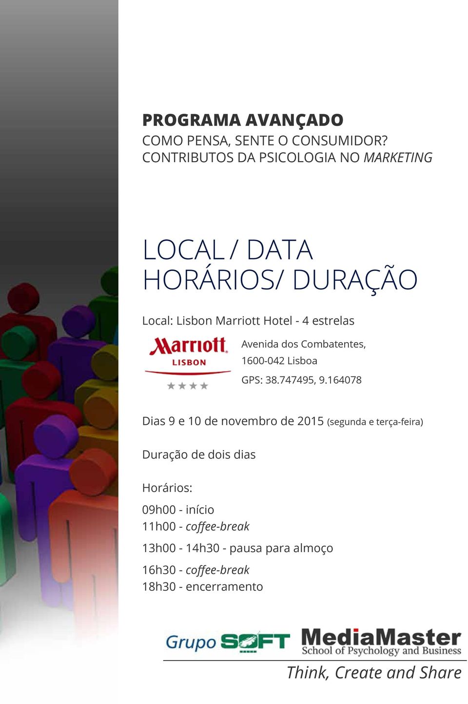 164078 Dias 9 e 10 de novembro de 2015 (segunda e terça-feira) Duração de dois dias