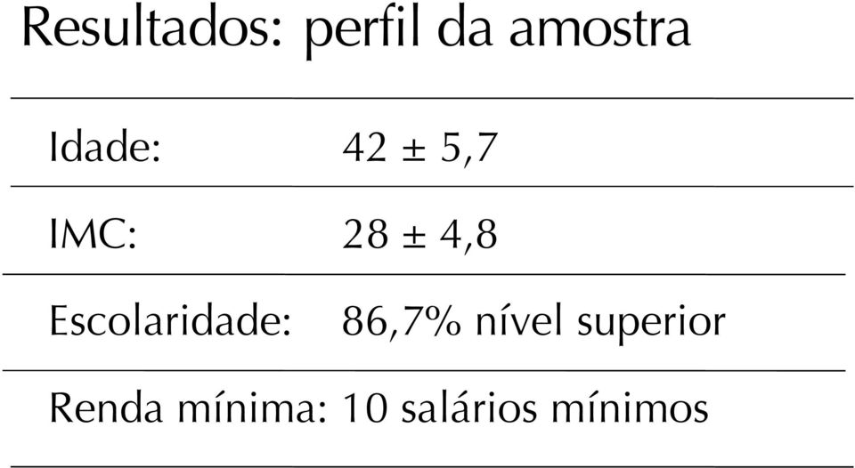 Escolaridade: 86,7% nível