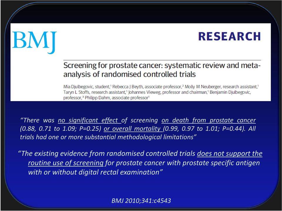 All trials had one or more substantial methodological limitations The existing evidence from