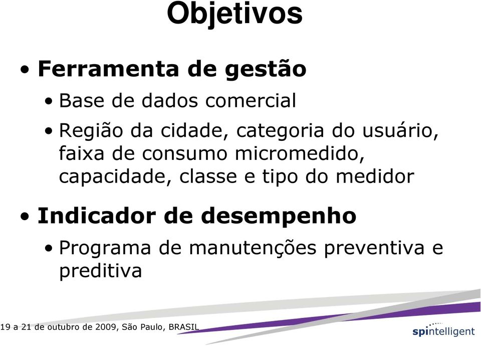 micromedido, capacidade, classe e tipo do medidor