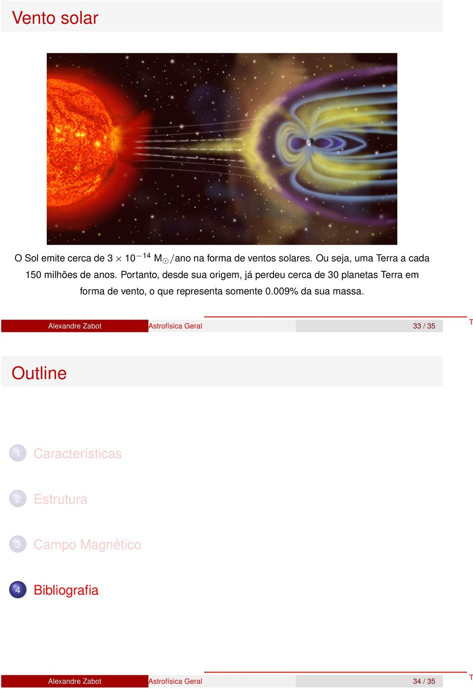 Portanto, desde sua origem, já perdeu cerca de 30 planetas rra em forma de vento, o