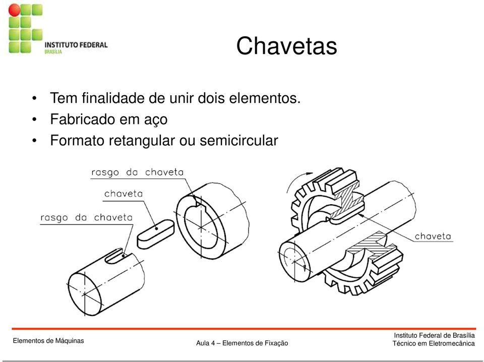 Fabricado em aço Formato