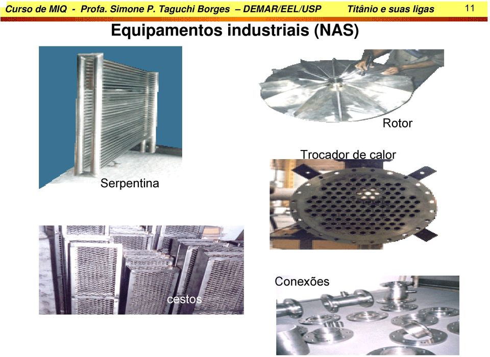 suas ligas 11 Equipamentos industriais