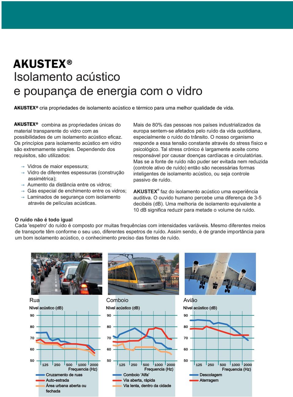 Dependendo dos requisitos, são utilizados: Vidros de maior espessura; Vidro de diferentes espessuras (construção assimétrica); Aumento da distância entre os vidros; Gás especial de enchimento entre