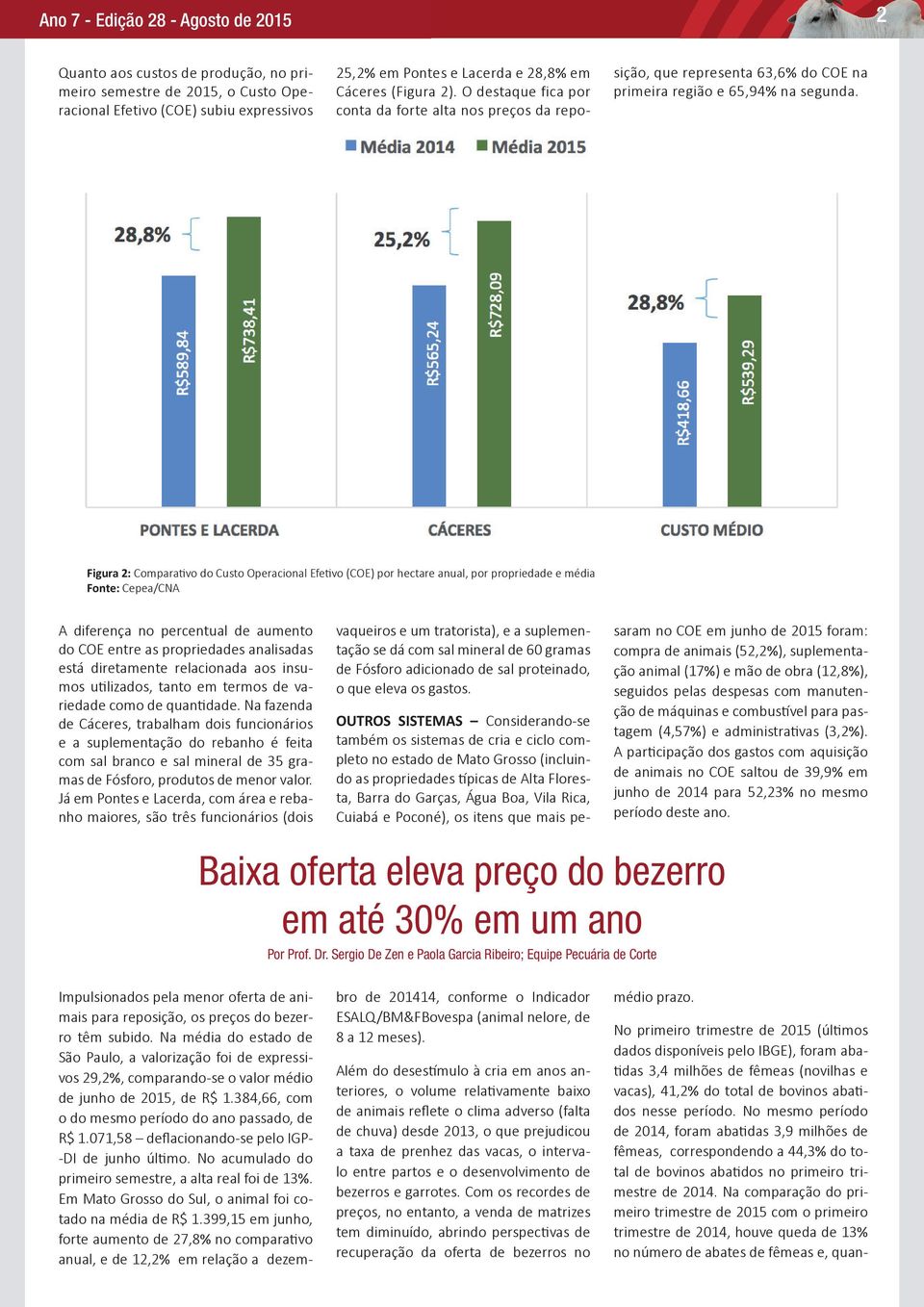 relacionada aos insumos utilizados, tanto em termos de variedade como de quantidade.