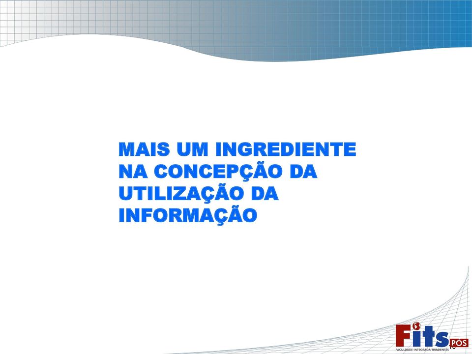 CONCEPÇÃO DA