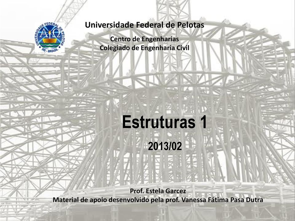 Estruturas 1 2013/02 Prof.