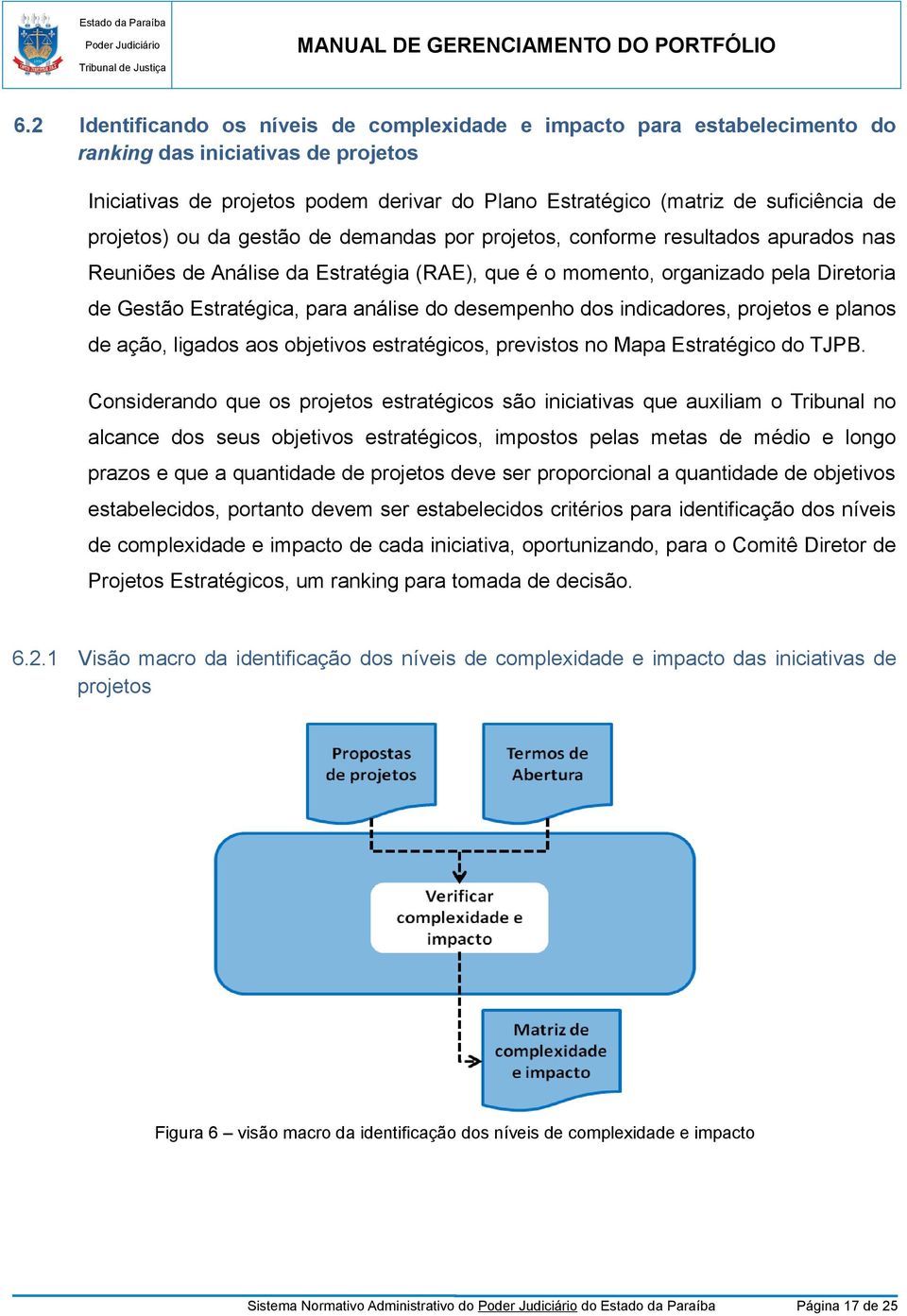 projetos) ou da gestão de demandas por projetos, conforme resultados apurados nas Reuniões de Análise da Estratégia (RAE), que é o momento, organizado pela Diretoria de Gestão Estratégica, para