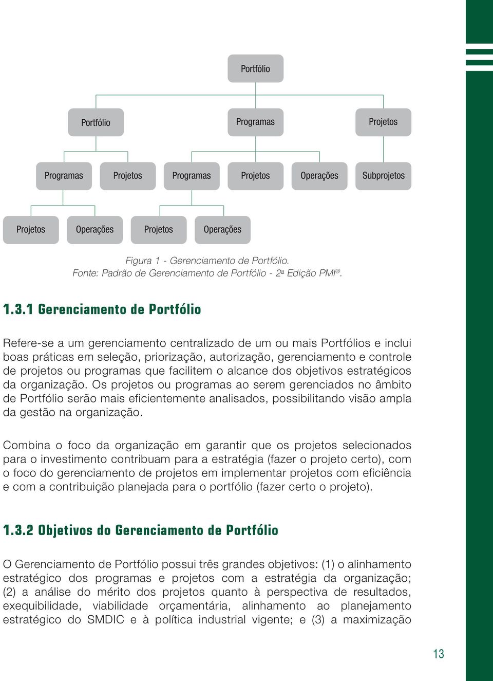 programas que facilitem o alcance dos objetivos estratégicos da organização.