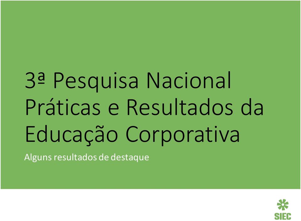 da Educação Corporativa