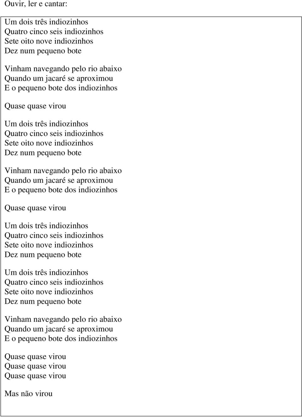 cantar: