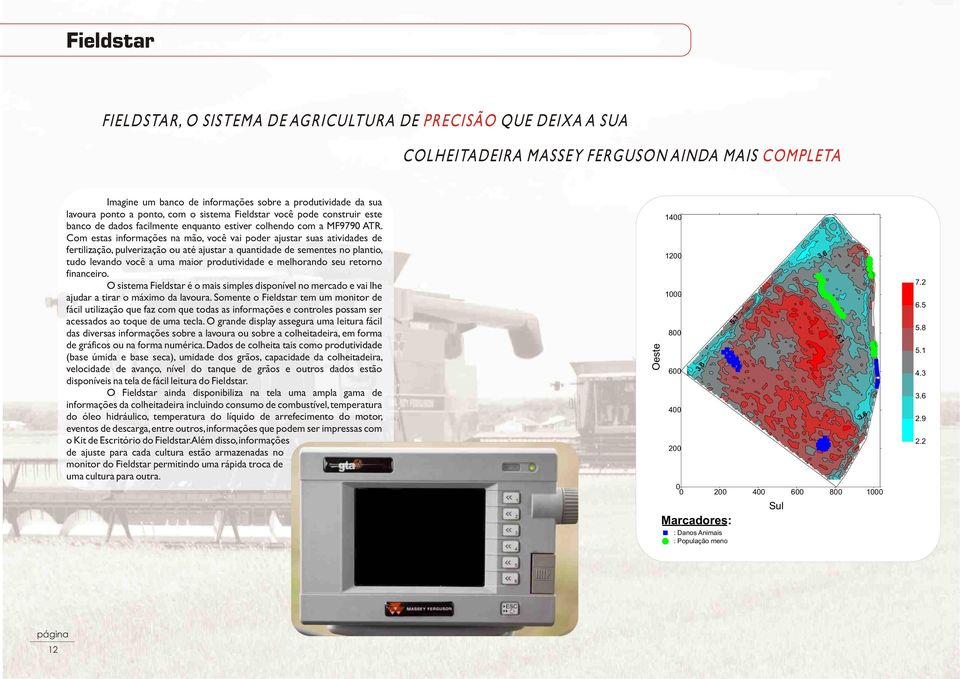 Com estas informações na mão, você vai poder ajustar suas atividades de fertilização, pulverização ou até ajustar a quantidade de sementes no plantio, tudo levando você a uma maior produtividade e