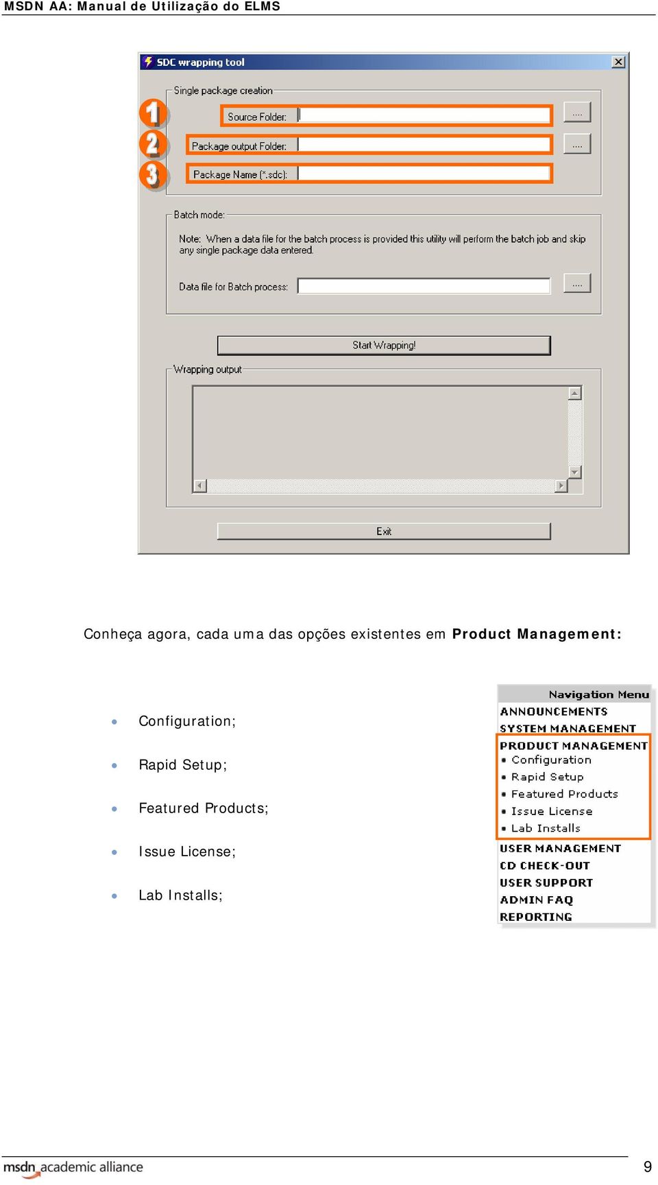 Configuration; Rapid Setup; Featured