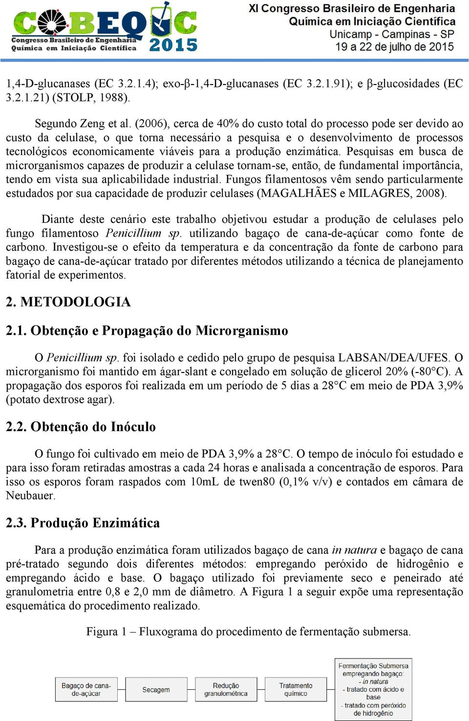 produção enzimática. Pesquisas em busca de microrganismos capazes de produzir a celulase tornam-se, então, de fundamental importância, tendo em vista sua aplicabilidade industrial.