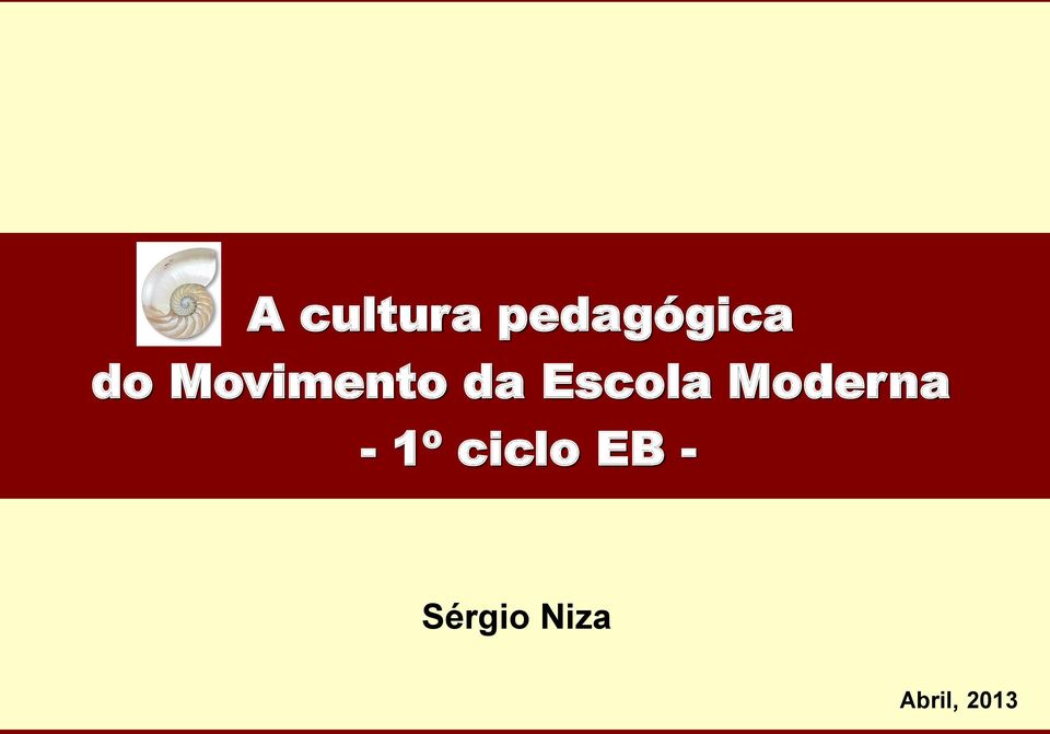 Moderna - 1º ciclo EB