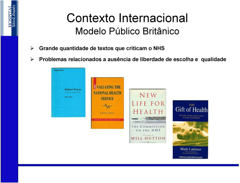 NHS Problemas relacionados a