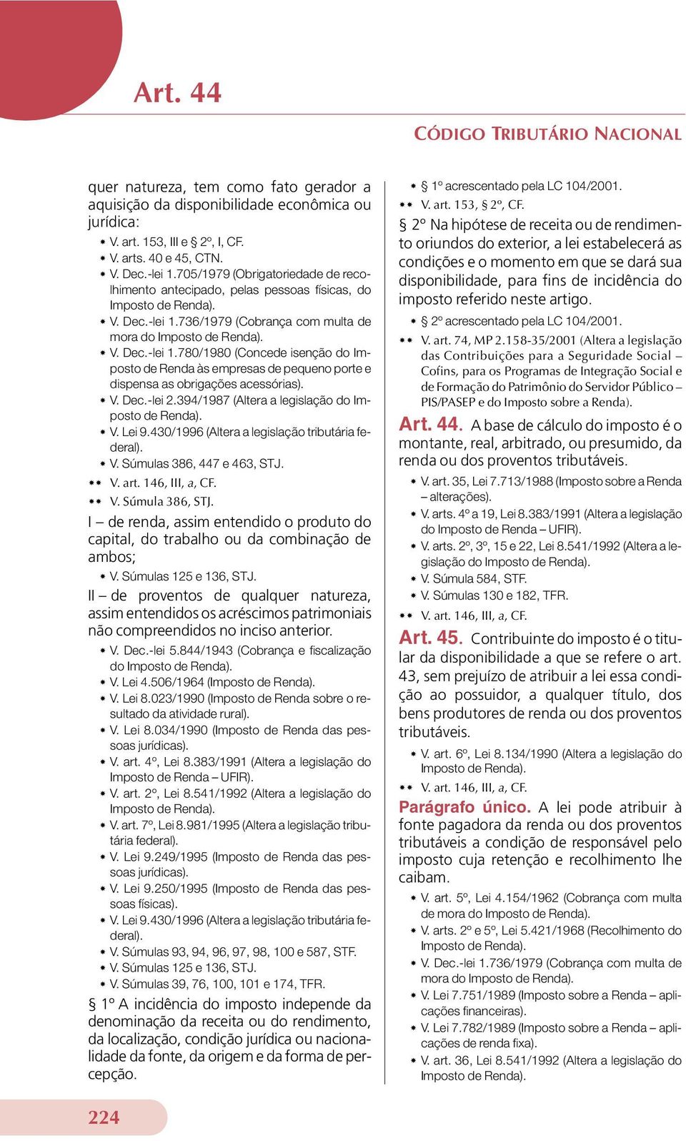 736/1979 (Cobrança com multa de mora do Imposto de Renda). V. Dec.-lei 1.780/1980 (Concede isenção do Imposto de Renda às empresas de pequeno porte e dispensa as obrigações acessórias). V. Dec.-lei 2.