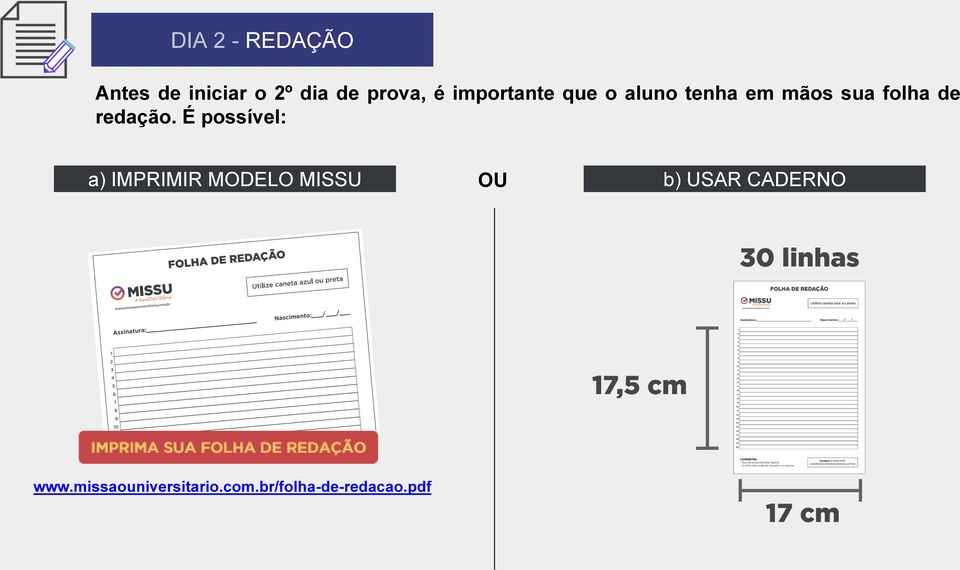 redação.