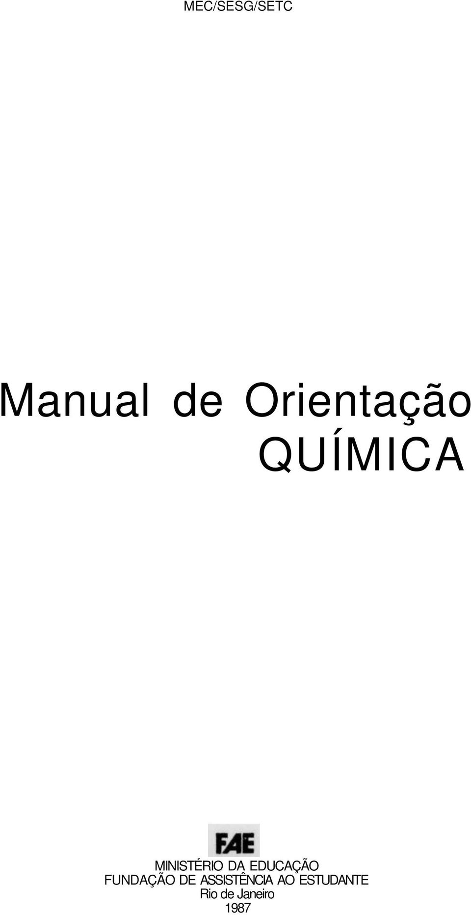 EDUCAÇÃO FUNDAÇÃO DE