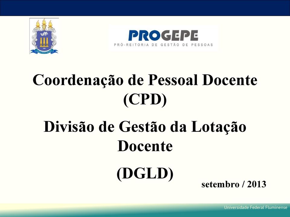 (CPD) Divisão de