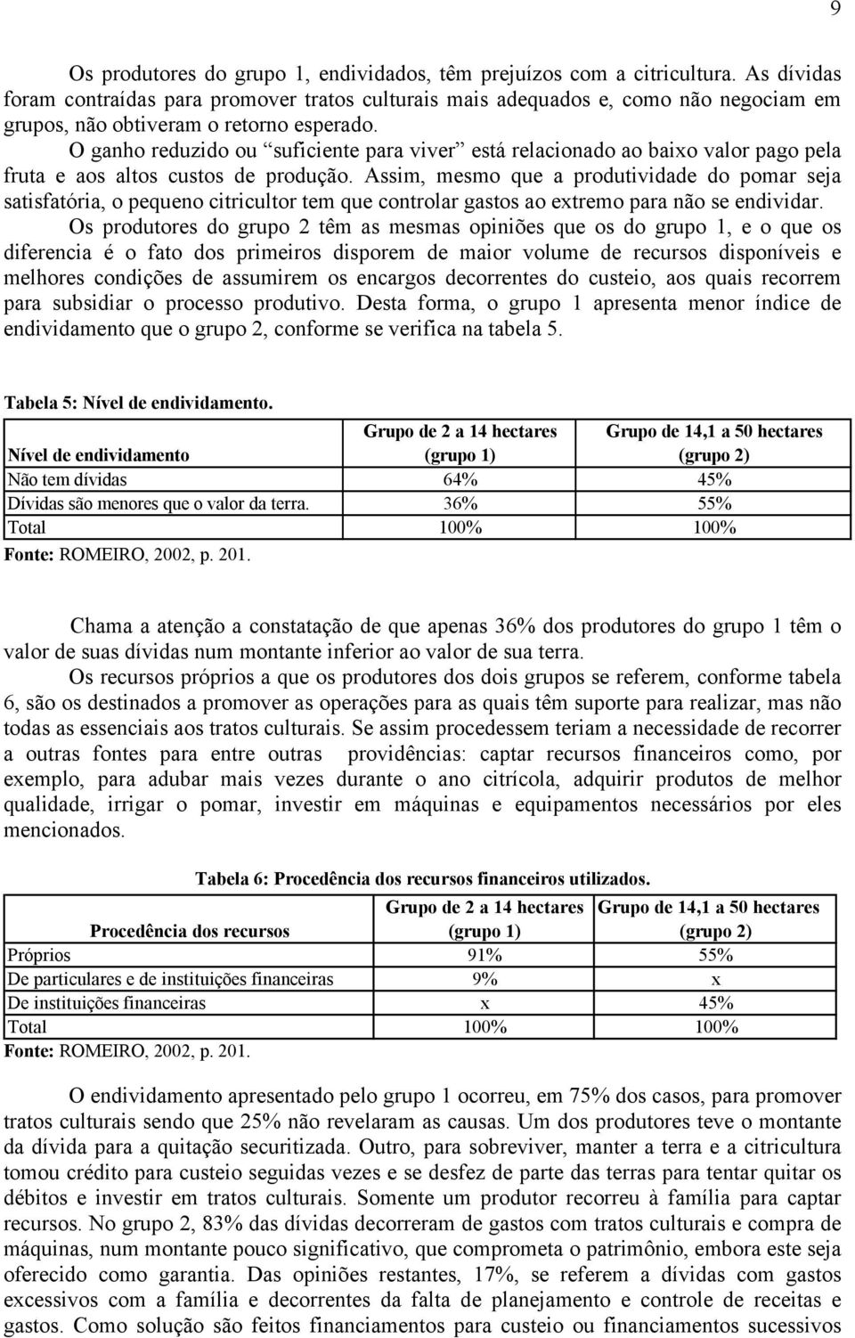 O ganho reduzido ou suficiente para viver está relacionado ao baixo valor pago pela fruta e aos altos custos de produção.