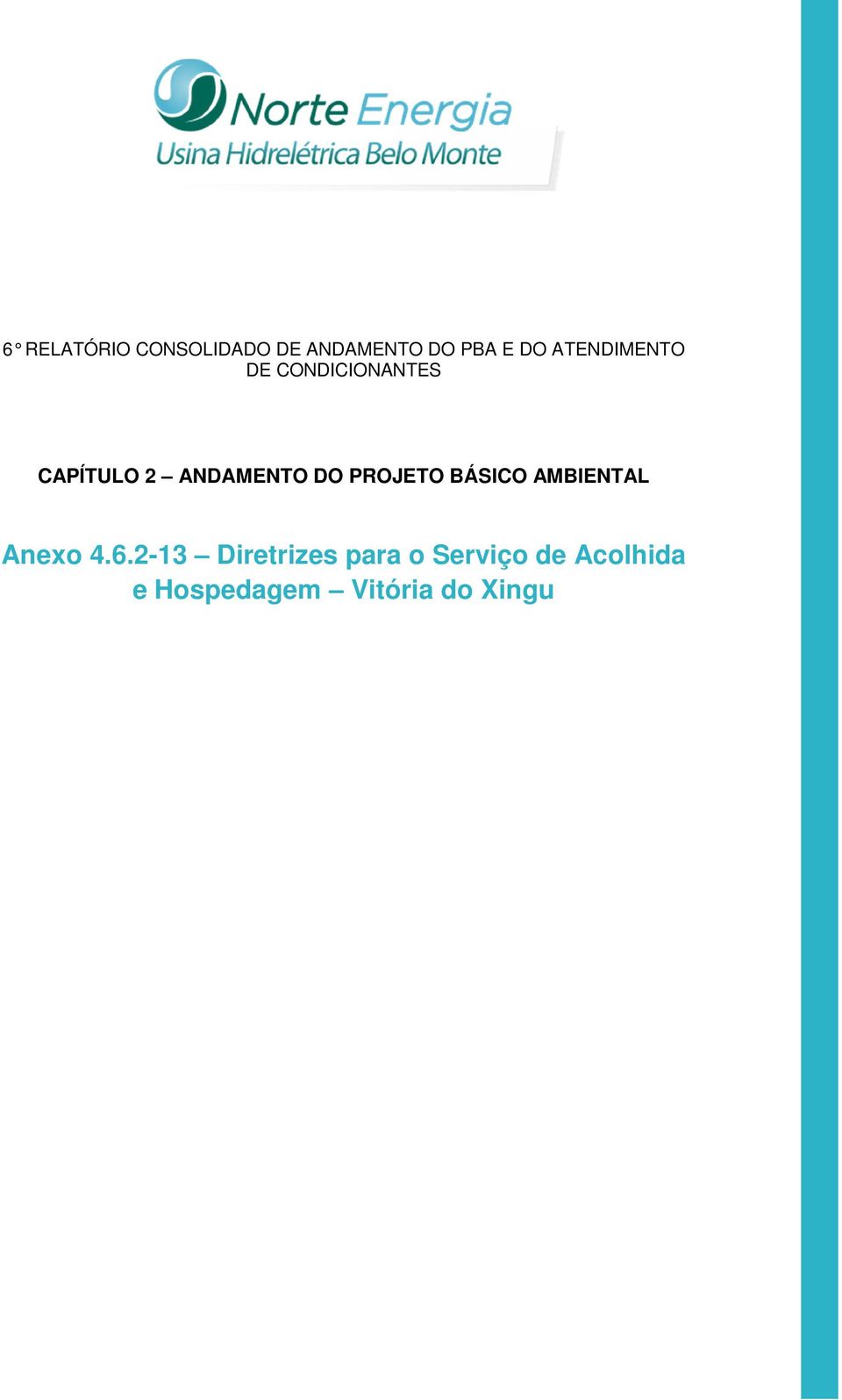 DO PROJETO BÁSICO AMBIENTAL Anexo 4.6.