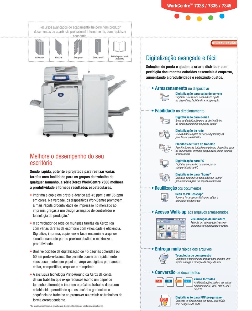 essenciais à empresa, aumentando a produtividade e reduzindo custos.