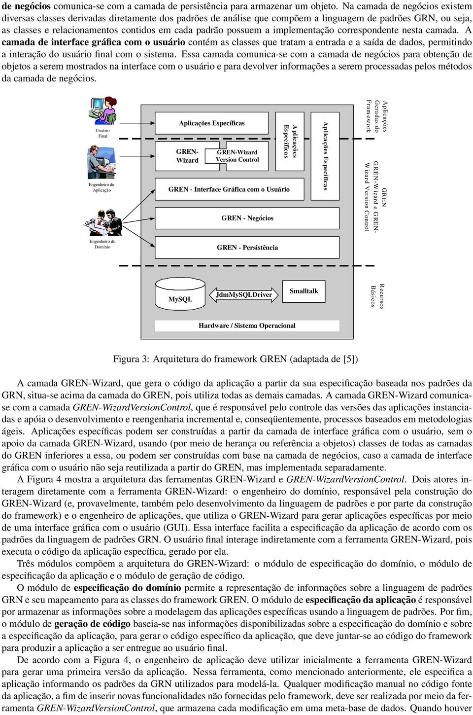 possuem a implementação correspondente nesta camada.