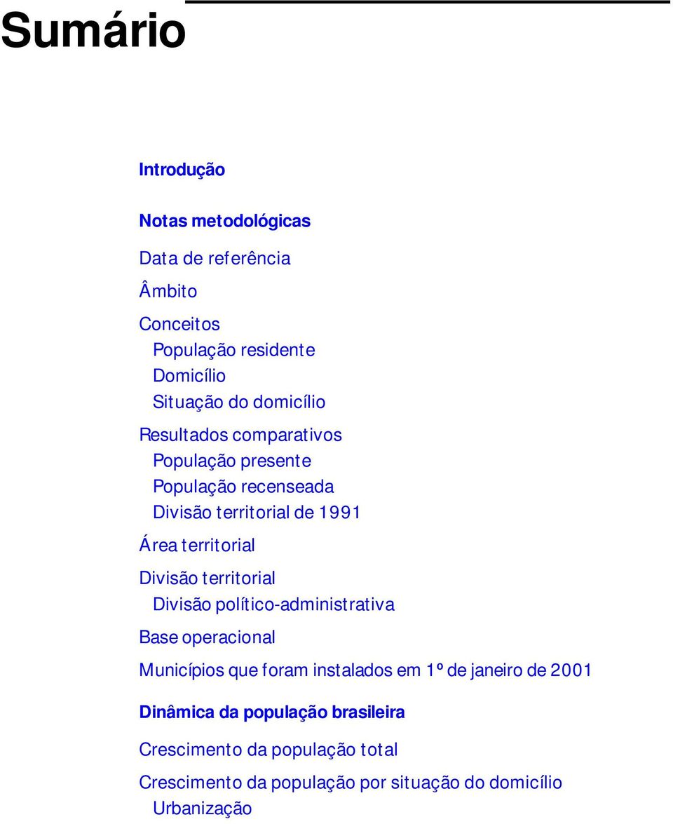 Divisão territorial Divisão político-administrativa Base operacional Municípios que foram instalados em 1º de janeiro de