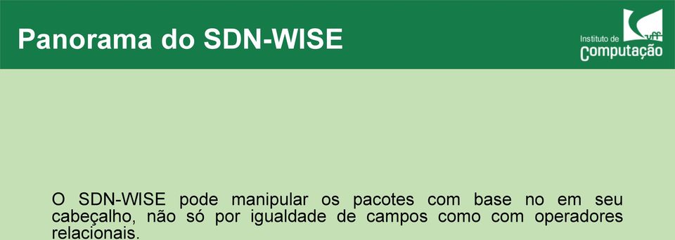 seu cabeçalho, não só por igualdade