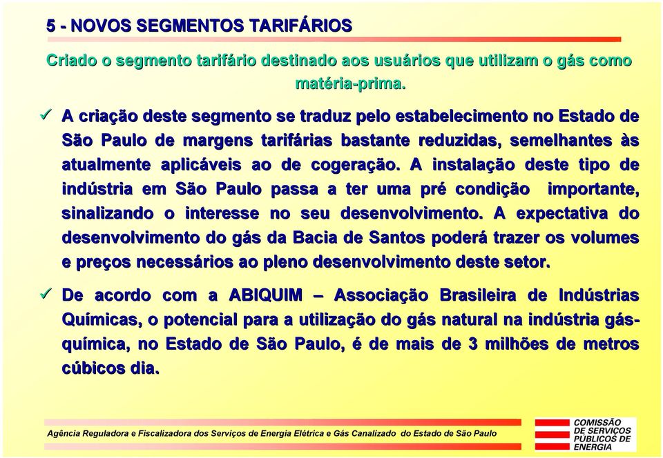 . A instalaçã ção o deste tipo de indústria em São S o Paulo passa a ter uma pré condiçã ção o importante, sinalizando o interesse no seu desenvolvimento.